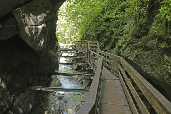 Seisenbergklamm gorge, natural monument, Pinzgau, Salzburger Land, Austria, Europe