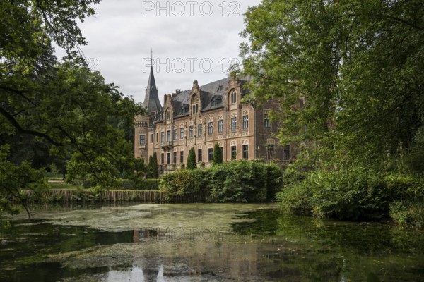 Moated castle, Schloss Paffendorf, Bergheim, Rhine-Erft district, North Rhine-Westphalia, Germany,