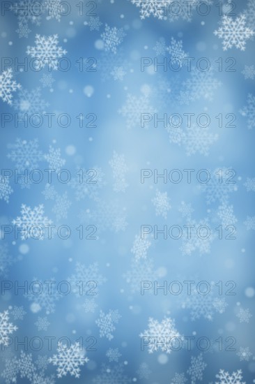 Christmas background blue Christmas background card Christmas card with snow winter snowflakes copy