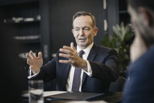 Volker Wissing (FDP), Federal Minister of Transport and Digital Affairs, recorded during an