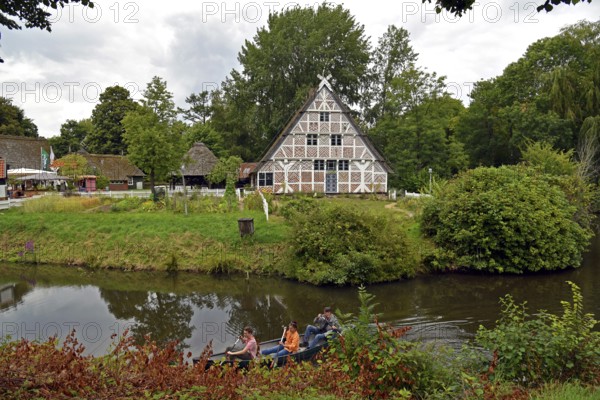 Europe, Germany, Lower Saxony, Hamburg Metropolitan Region, Hanseatic City of Stade, Museum Island,
