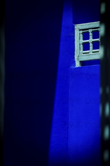 Majorelle garden, architecture, balcony, detail, house, living, texture, background, open space,
