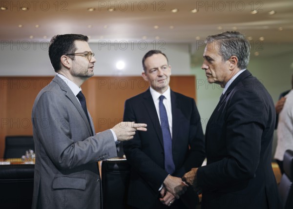 Marco Buschmann (FDP), Federal Minister of Justice, and Volker Wissing (FDP), Federal Minister of