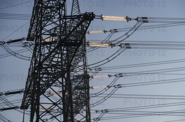 380 kV system, switchgear, from the transmission system operator Amprion, in the Emscherbruch in