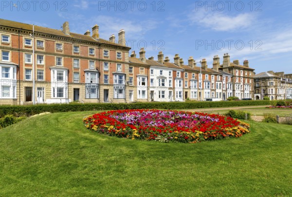 Historic buildings, Wellington Esplanade, Lowestoft, Suffolk, England, UK built 1853 architect J L