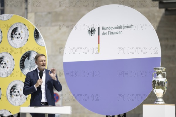 Christian Lindner (FDP), Federal Minister of Finance, photographed during the presentation of the