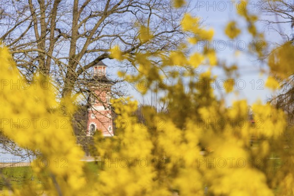 The lighthouse in Moritzburg is an inland lighthouse in Saxony. The staffage structure (folly) was