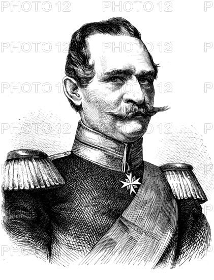 Albrecht Theodor Emil von Roon, from 1871 Count von Roon, 30 April 1803, 23 February 1879, a