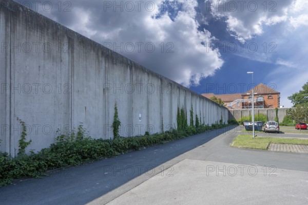 Prison, JVA, behind the woman's prison, Mannertstraße 6, Nuremberg, Middle Franconia, Bavaria,
