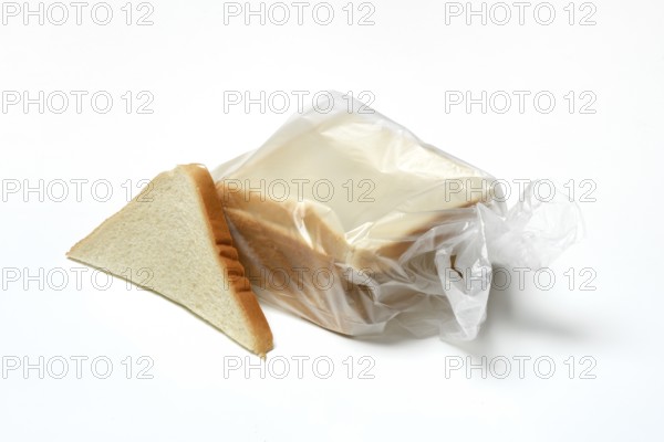 Toast in plastic bag, toast