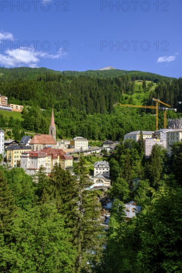 Bad Gastein, Gastein Valley, Salzburger Land, Austria, Europe