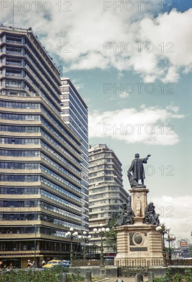 Modern buildings on the Paseo de la Reforma, Ciudad de México, Mexico City, CDMX, Mexico around