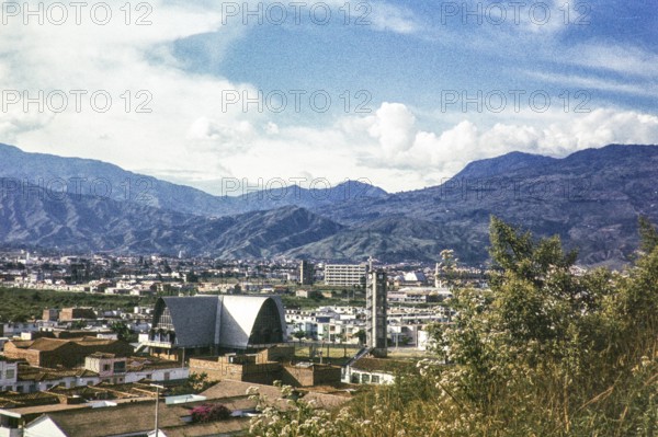 Suburbs of Medellin, Colombia, South America 1961, South America