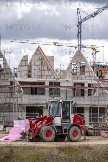 New development district, around 140 detached and semi-detached villas being built in the south of