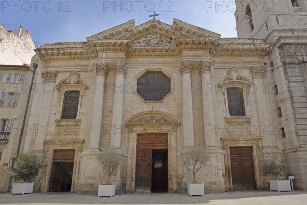 Baroque church, Sainte-Marie-de-la-Seds, Ste, Toulon, Var, Provence, France, Europe