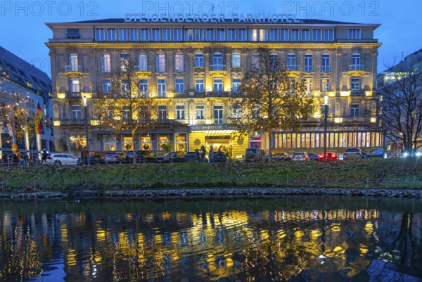 Steigenberger Parkhotel, on Königsallee, Kö, in the city centre of Düsseldorf, North