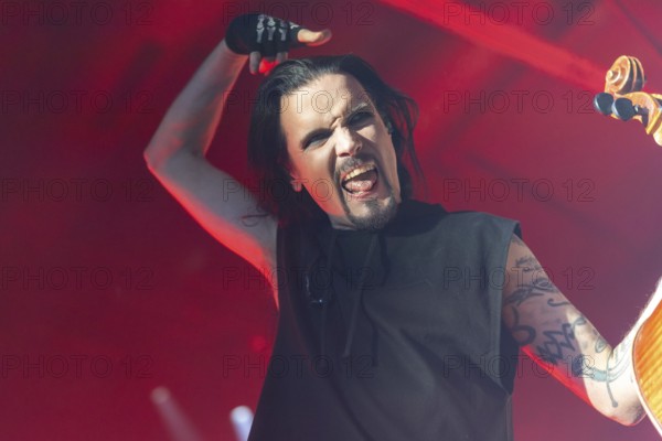 Perttu Kivilaakso from Apocalyptica live on Plays Metallica Vol.2 Tour 2024 at the Columbiahalle in