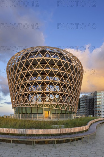 SILT venue housing casino, hotel and restaurant on promenade in seaside resort Middelkerke along