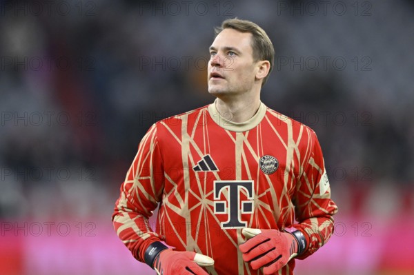 Goalkeeper Manuel Neuer FC Bayern Munich FCB (01) portrait Allianz Arena, Munich, Bavaria, Germany,