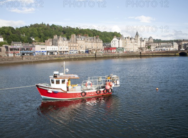 Fishing boat in harbour Oban, Argyll and Bute, Scotland, UK