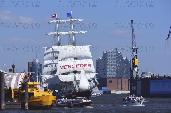 Germany, Hamburg, harbour, Hafengeburtstag, Elbphilharmonie, Europe