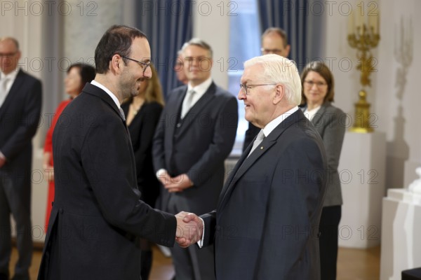 Faruk Ajeti Kosovo is received by Frank-Walter Steinmeier (President of the Federal Republic of