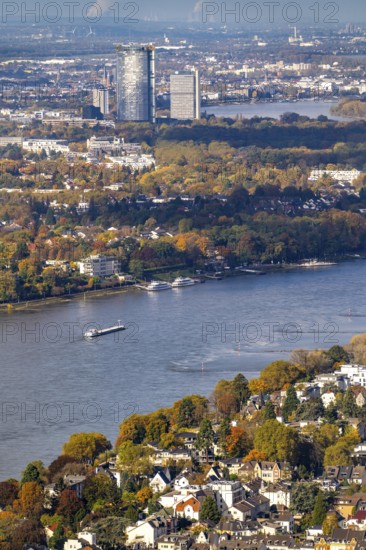 Bonn skyline on the Rhine, UNFCCC Secretariat of the Framework Convention on Climate Change, United