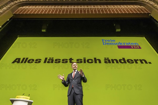 Traditional Epiphany 2025 meeting of the FDP party. The party event is also the start of the