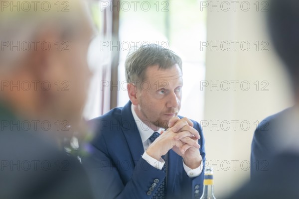 Minister President Michael Kretschmer visits Biotype GmbH in Dresden, Dresden, Saxony, Germany,