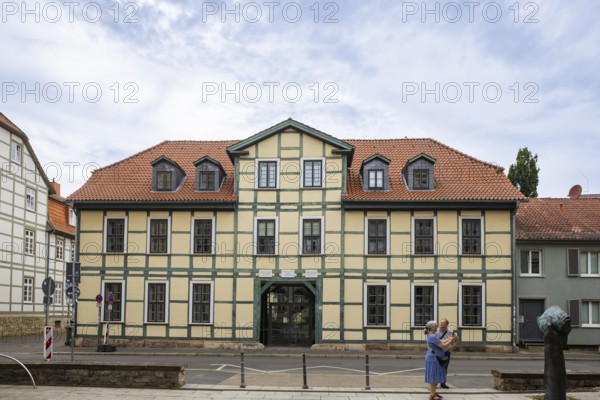 Old Town Pfofessorenhaus, Göttingen cityscape, Göttingen, Lower Saxony, Germany, Europe