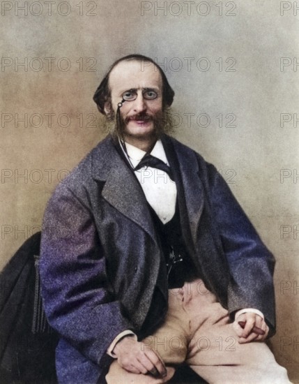 Jacques Offenbach (1819-1880), born Jakob Levy Eberst Offenbach in Cologne. German-born French