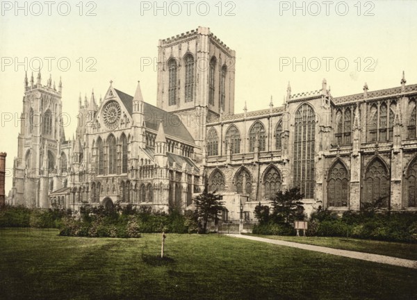York Minster, Cathedral and Metropolitical Church of Saint Peter in York, is the largest medieval