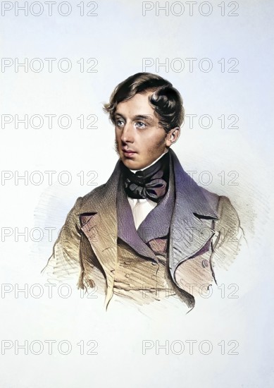 Zdzislaw Zamoyski Count, 1810-1855, large landowner in Galicia, politician, Historical, digitally