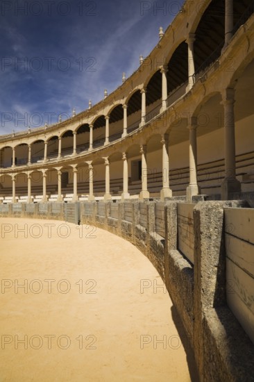 The Plaza de Toros de Ronda bullring, Ronda, Spain, Europe
