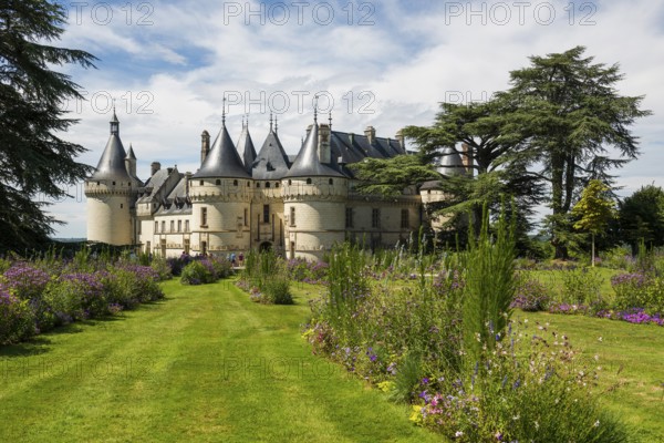 Chaumont Castle and Park, Château de Chaumont, Chaumont-sur-Loire, Loire, Département Loir-et-Cher,
