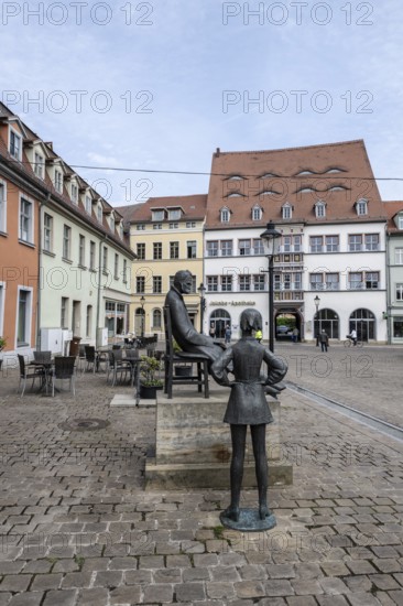 Naumburg, Nietzsche Monument, Saxony-Anhalt, Germany, Europe