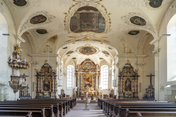The Roman Catholic parish church of St Peter in Endingen am Kaiserstuhl, Baden-Württemberg,