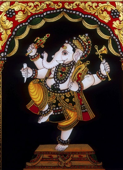 Painting of God Ganesh ganpati