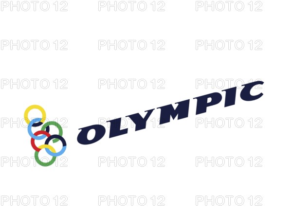 Turned to the left, Olympic Air logo, airline, logo