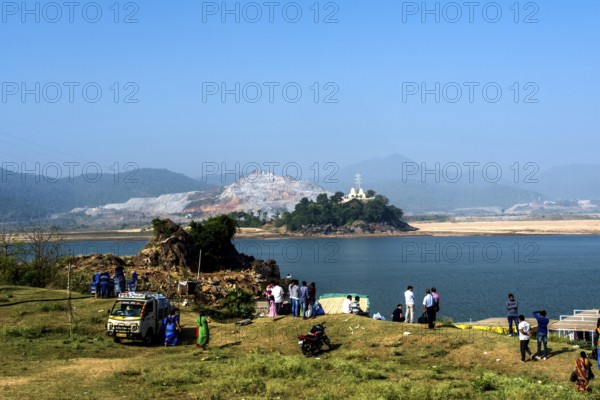 Pattiseema to Papikondalu Hill, Godavari River, Rajahmundry, Andhra Pradesh, India, Asia