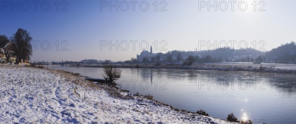 Meissen, Silhouette in Winter