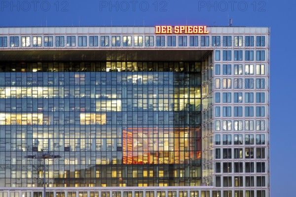 Spiegel building, media company, Ericusspitze, Hamburg, Germany, Europe