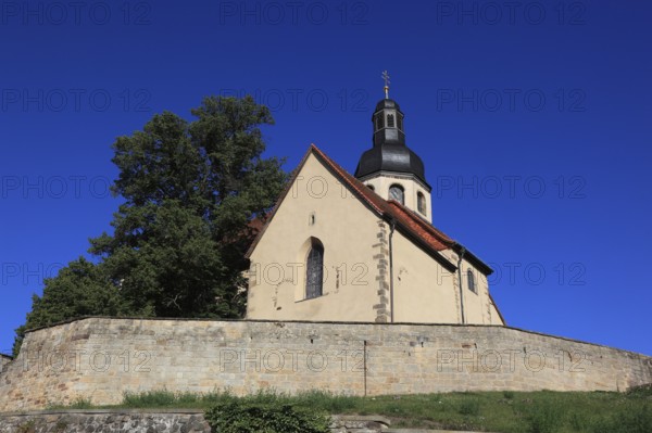 The Church of St. Peter, Lioba Church, is a medieval mountain church dedicated to St. Peter of the