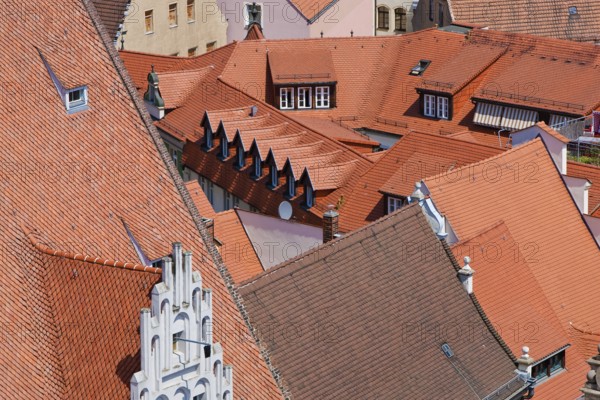 Meissen roofs in the old town