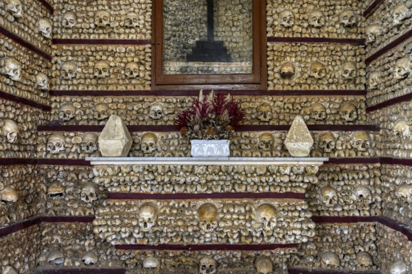 Church of the Third Order of Our Lady of Mount Carmel, Bones Chapel, Faro, Algarve, Portugal,
