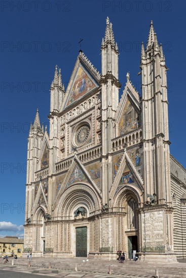 Orvieto Cathedral, Duomo di Orvieto, Umbria, Italy, Europe
