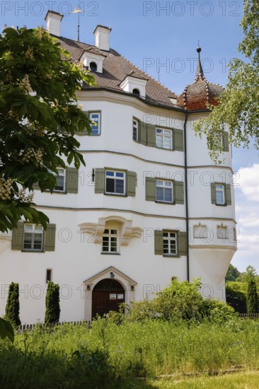 Bernstadt Castle, entrance, door, today municipal administration and local history museum,