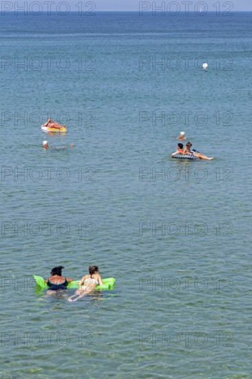 Bathing, beach, Göhren, Rügen Island, Mecklenburg-Western Pomerania, Germany, Europe