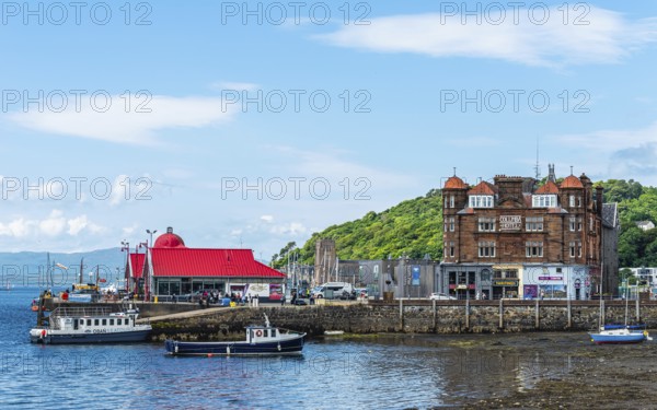 Oban Bay and Marina, Oban, Argyll and Bute, Scotland, UK