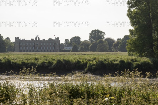 Syon House, family seat of the Dukes of Northumberland in London, Isleworth, Hounslow district,